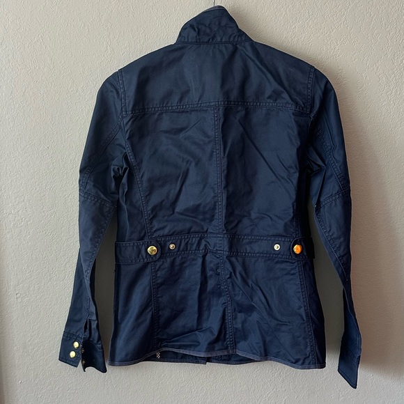 J. Crew Navy downtown Field Jacket XS - Picture 2 of 6